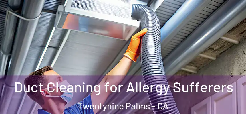  Duct Cleaning for Allergy Sufferers Twentynine Palms - CA