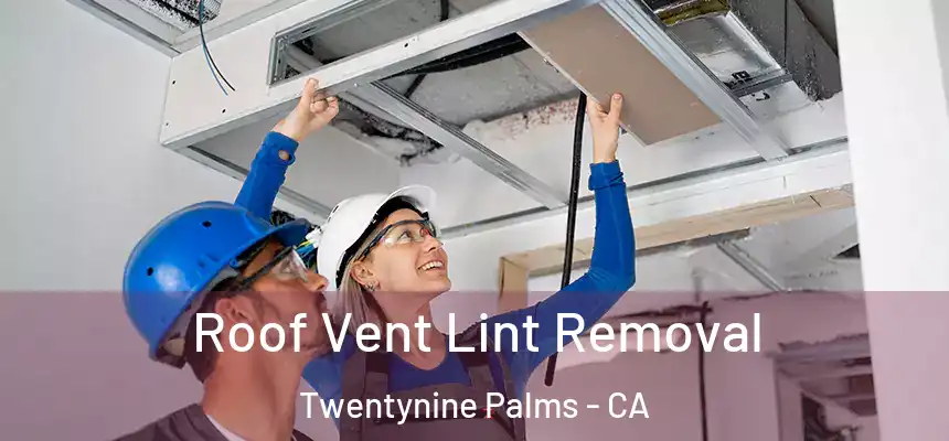  Roof Vent Lint Removal Twentynine Palms - CA